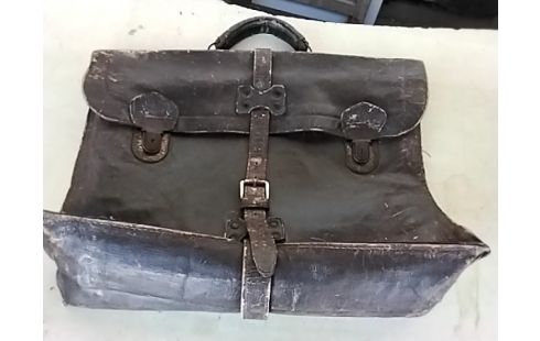 CARTABLE CUIR VINTAGE