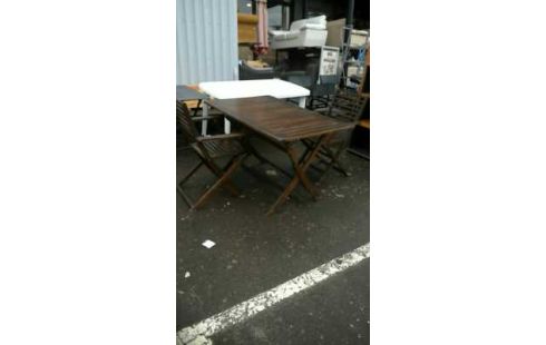 TUINSET, , HOUT, , 2 STOELEN