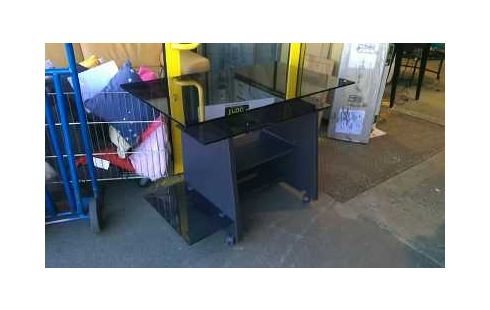 BUREAU INFORMATIQUE PLATEAU VERRE