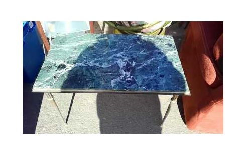 TABLE BASSE PLATEAU MARBRE