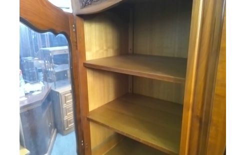 ARMOIRE 3P STYLE LOUIS XV (AVEC ETAGERE)