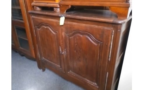 MEUBLE BAS BOIS ANCIEN 2P