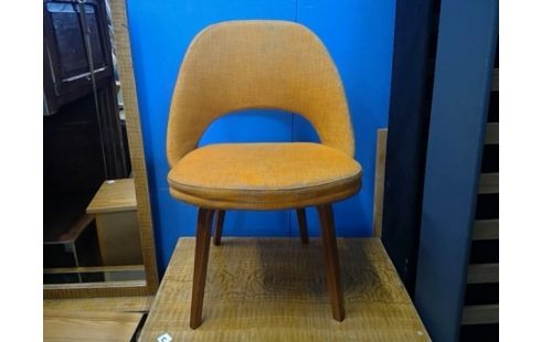 STOEL ORANJE VINTAGE KNOLL