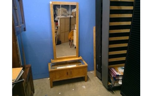 SPIEGEL HOUT MET KASTJE VINTAGE