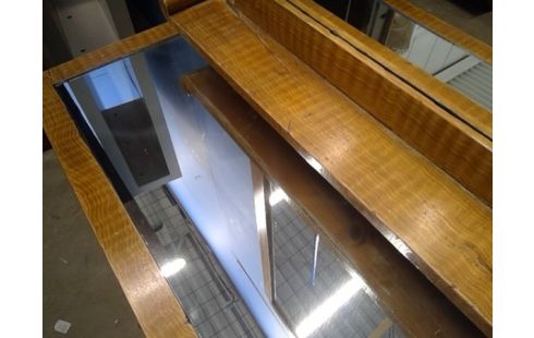 SPIEGEL HOUT MET KASTJE VINTAGE