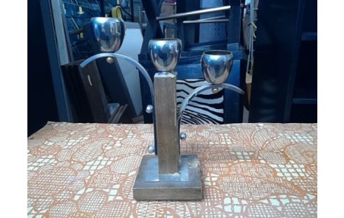 KANDELAAR 3 KAARSEN ART DECO