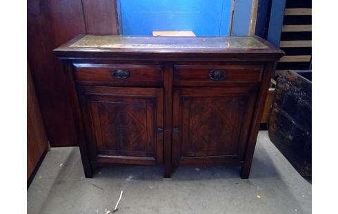 KAST OUD SNIJWERK LEDER BLAD