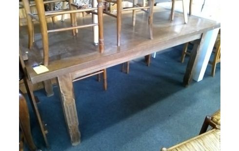 TABLE BOIS 182X95 AVEC ALLONGES