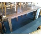 TABLE BOIS 182X95 AVEC ALLONGES