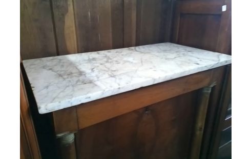 MEUBLE SECRETAIRE AVEC MARBRE (SANS CLEF)