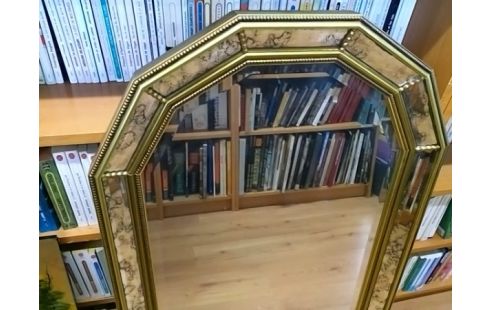 MIROIR DORE