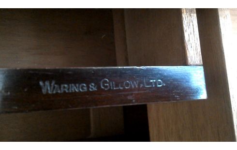 KOMMODE ENGLISCH FACETTIERT, , SPIEGEL MAHAGONI-PYRAMIDE 3 SCHUBLADEN