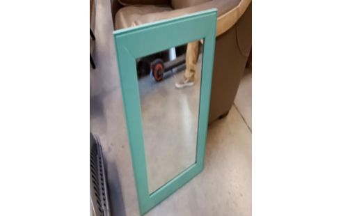 MIROIR PEINT VERT