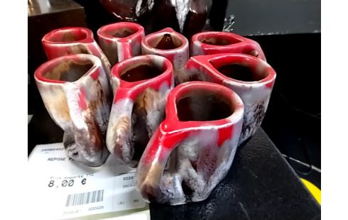 PICHET LIQUEUR + VERRE VALLAURIS