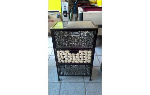 MEUBLE D'APPOINT  3  TIROIRS