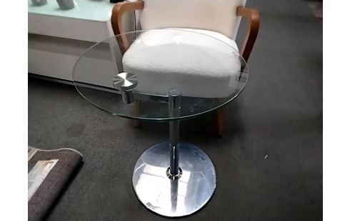 BOUT DE CANAPE EN VERRE