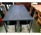 TAFEL EETKAMER ZWART MODERN