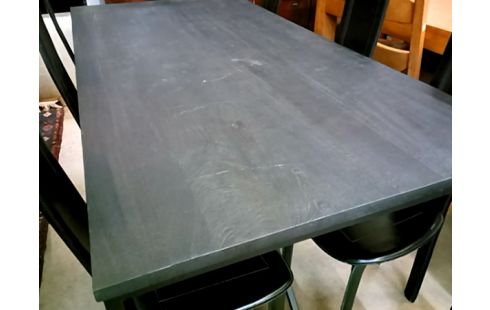 TAFEL EETKAMER ZWART MODERN