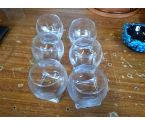 LOT DE 6 POTS VERRINE PM
