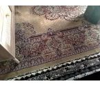 TAPIS Rouge brique beige 275x200