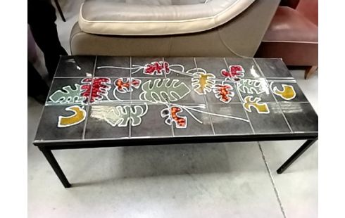 TABLE BASSE CARRELÉ DECO