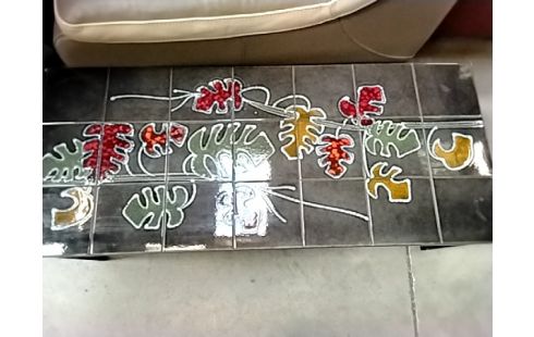 TABLE BASSE CARRELÉ DECO