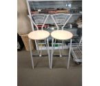 CHAISE DE BAR GRIS