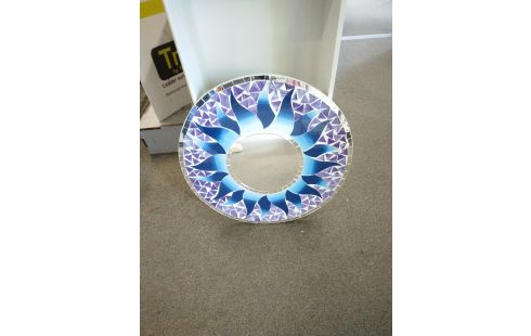 MIROIR ROND MOSAIQUE