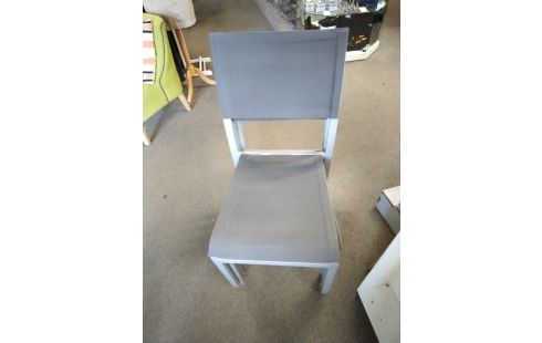 4 CHAISES GRISES
