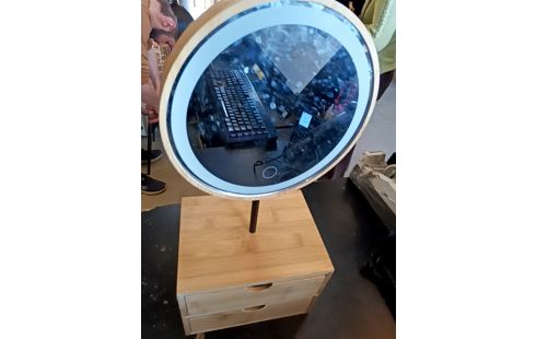 MIROIR DE MAQUILLAGE 2 TIROIRS