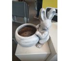 CACHE POT LAPIN