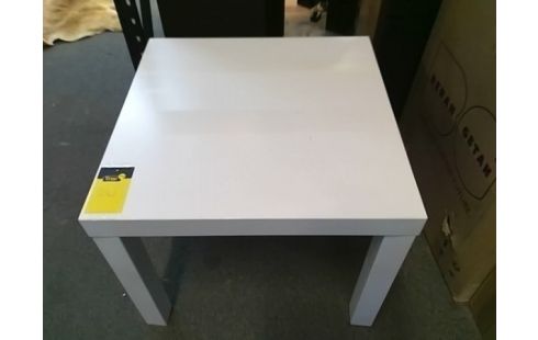 TABLE BASSE BLANCHE IKEA 55x55