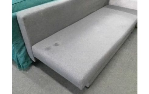 CANAPE CONVERTIBLE TISSU GRIS (TRACE CHAUSSURE)