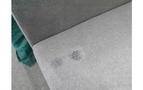 CANAPE CONVERTIBLE TISSU GRIS (TRACE CHAUSSURE)