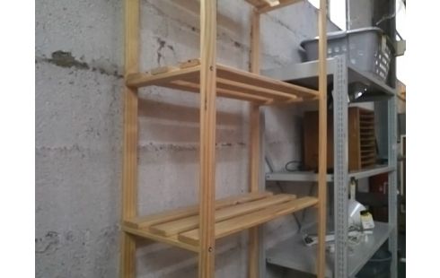 ETAGERE BOIS 4 NIVEAUX