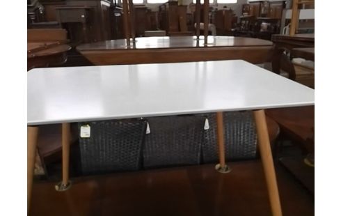 TABLE BLANCHE 110x70