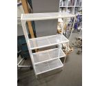 ETAGERE METAL BLANC