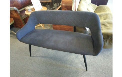 BANQUETTE TISSU GRIS
