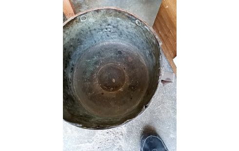 CHAUDRON CONFITURIER CUIVRE