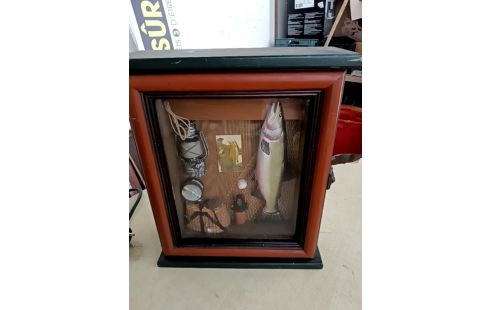 BOITE A CLÉS VITRINE POISSONS