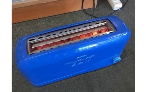 GRILLE PAIN SEB BLEU