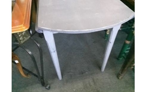 TABLE A VOLETS BOIS GRISE