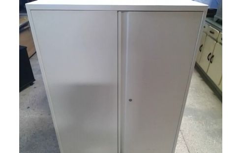 ARMOIRE DE BUREAU 2P L100 H130