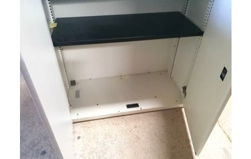 ARMOIRE DE BUREAU 2P L100 H130