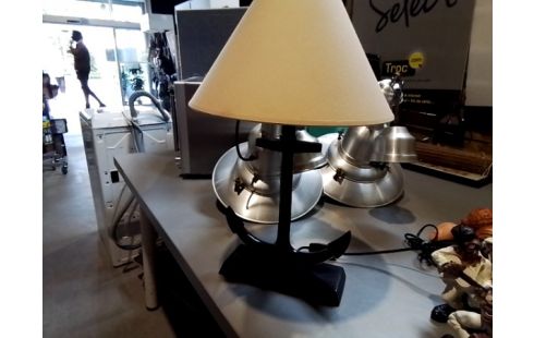 LAMPE ANCRE MARINE NOIR