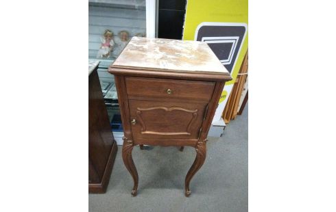 CHEVET STYLE ROCAILLE MARBRE