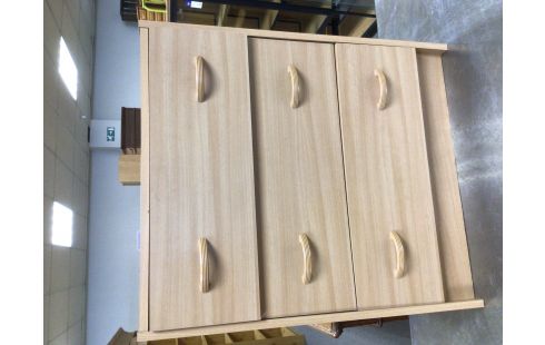 COMMODE EN ETAT 3T COULEUR HETRE