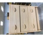 COMMODE EN ETAT 3T COULEUR HETRE