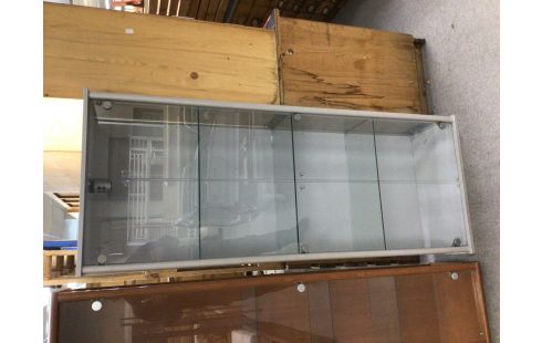VITRINE 2P GRISE