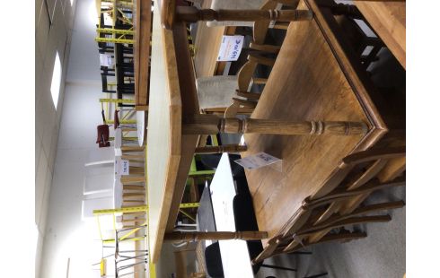 TABLE DE CUISINE CHÊNE MOYEN